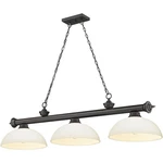 Z-lite 2306-3BRZ-DMO14 Cordon Billiard Light Bronze. Fixed Price $400.00.