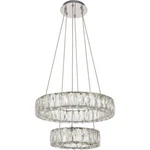 Crystal Chandelier Led Foyer Chrome Dining Room Kitchen Island Light Fixture. Fixed Price $969.46.