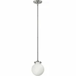 Hinkley 3133CM Incandescent 1-LIGHT 7" Chrome Mini-pendant Ceiling. Fixed Price $71.97.