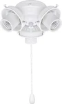 Aspen Creative 3-LIGHT Ceiling Fan Fitter Kit- White 22002-21. Fixed Price $23.50.