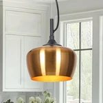 Ksana Pendant Lights Kitchen Island, 7'' Modern Imitation Electroplated Coppe.... Fixed Price $35.92.