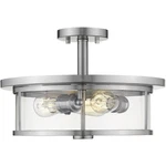 Z-lite 462SF16-BN Savannah Semi-flush Mount Brushed Nickel. Fixed Price $152.00.