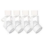 MR16 GU10 Halo Track Lighting Heads Fixtures(no Bulb), Etl LISTED,WHITE,4PACK. Fixed Price $101.98.