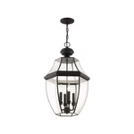 Livex Lighting 2357-04 Monterey 4-LIGHT Outdoor Hanging Lantern, Black. Fixed Price $644.39.