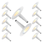 Jolux 12-PACK 5CCT Retrofit Led Recessed Lighting 6 Inch,selectable 2700K/3000K/. Fixed Price $214.54.