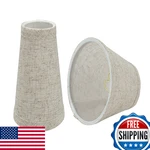 Aspen Creative 32658-2B Small Hardback Empire Shape Chandelier Clip-on Lamp. Fixed Price $46.48.