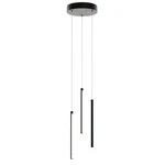 Afx Lting Rosemont 12'' 3-LT Led Pendant, Black/white RMTP04L30D1BK. Fixed Price $102.40.
