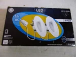 Ge Led 6" Recessed Downlight 2-PACK, Warm White, Dimmable. Fixed Price $19.95.