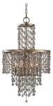 Uttermost Valka 6 Light Crystal Chandelier. Fixed Price $1596.00.