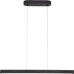 31.5" Black Linear Pendant Light Wooden Led 31IN,. Fixed Price $131.03.