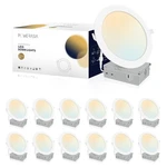12 Pack Recessed Lighting 7 Inch With Junction Box, 5CCT Led .... Fixed Price $147.08.