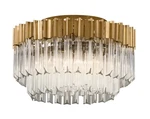 Corbett Lighting 220-33 Charisma 18"W Semi Flush Ceiling Gold. Fixed Price $3608.00.