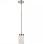 Nuvo Lighting Single 5" Wide Mini Pendant Brushed Nickel 60/4708. Fixed Price $28.99.