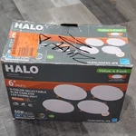 Halo 6" 5-COLOR Selectable Slim Canless Led Recessed Downlight Dimmable 4 Pack. Fixed Price $40.00.