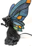 Meyda Fairy Holding Ladybug Stained Glass Tiffany Style Lamp Accent Light. Fixed Price $120.00.