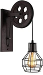 Baycheer 1 Light Wall Sconce Keyed Socket Pulley Led Industrial Fixture. Fixed Price $61.63.