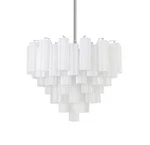 Crystorama Lighting Group ADD-312-WH Addis 27"W Chrome. Fixed Price $2198.00.