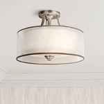 Kichler Lacey 15" Wide Antique Pewter Ceiling Light. Fixed Price $384.99.