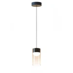 ET2 Lighting Highball Led Mini Pendant, Gunmetal/amber E21181-05GM. Fixed Price $144.00.