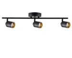 Led Track Fixture 7W Three Bulb Fixed Rail Ceiling Lighting Rotating Heads 24". Fixed Price $145.00.
