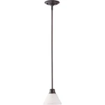 Nuvo Empire Light 7" Mini Pendant W/ Frosted White Glass 60-3172. Fixed Price $63.99.