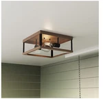 Quoizel Finn 2 -light 13-IN Matte Black Indoor/outdoor Flush Mount. Fixed Price $79.99.