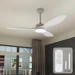 52 Inch Ceiling Fans With Lights Remote Control,white Sloped Mount Fa.... Fixed Price $208.76.