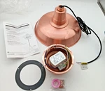 Cocoweb BOA-14SCO Oldage Led Pendant Barn Light With Adjustable Cord, 14" X 48",. Fixed Price $64.99.
