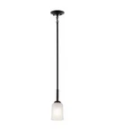 Kichler 43674OZ Shailene, Olde Bronze, Mini Pendant Hanging Light, 4.25 Wide. Fixed Price $72.99.