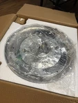 Jonathan Y Lauren 13.25 In. Chrome Metal/glass Led Flush Mount. Fixed Price $26.00.