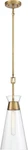 Savoy House 7-1831-1-322 Lakewood 1-LIGHT Pendant In Warm Brass. Fixed Price $151.50.