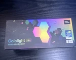 LS161 Colorlight Pro White Sound Activated Hexagon Pack Of 3 Used. Fixed Price $38.00.