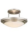 Quoizel EL1285CB - Display Open Box 1LT Semi Flush Mount. Fixed Price $120.00.