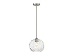 Z-lite 490P10 Chloe 10"W Mini Pendant Nickel. Fixed Price $109.00.
