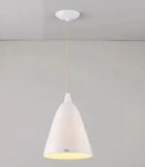 Original Btc Bone China Pendant Light Natural White 9" Modern British Design. Fixed Price $220.00.