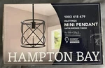Hampton Bay Hastings Satin Bronze Ceiling Mini Pendant Light New. Fixed Price $29.99.