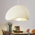 Wabi Sabi 15.7" White Pendant Light - Modern Japandi Chandelier For Any Space. Fixed Price $184.99.