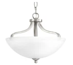 Progress Lighting Laird P350057-009 Brushed Nickel Semi Flush Mount Ceiling New. Fixed Price $44.99.