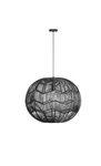 Kenroy Home 94149BL Snaggle 1-LIGHT Rattan Pendant Hanging Black. Fixed Price $38.00.