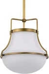 Nuvo Lighting 60/7862 Valdora - 1 Pendant Natural Brass. Fixed Price $103.99.