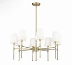 Millennium Lighting 16108 Adorra 30"W Chandelier - Brass. Fixed Price $283.05.