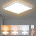 Led Flush Mount Ceiling Light Fixture 12 Inch, 2400LM 3000K/4500K/6500K Hardw.... Fixed Price $34.09.