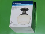 Westinghouse Scholar Indoor Semi-flush Mount Light Oil-rubbed Bronze 63422 9.06". Fixed Price $24.99.