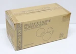 World Market Finley 2-LIGHT Lights Black Wall Sconce Frosted Glass Corded. Fixed Price $62.99.