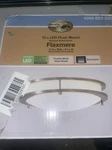 Hampton Bay Flaxemere 12" Ceiling Light - White (HB1023C35). Fixed Price $25.00.