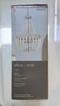 Allen + Roth Cait Weathered White Pendant Chandelier 30.75 (new). Fixed Price $89.99.