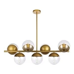Living District Eclipse Light Metal & Glass Pendant Brass/clear. Fixed Price $326.04.