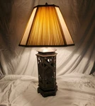 Fine Art Lamps Vintage Moorish Table 930888 Fal Pierced Filigree Bronze Mcm. Fixed Price $145.00.