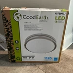 New Good Earth Lighting Jordan 14IN Energy Saving Led Ceiling Fixture. Fixed Price $70.00.