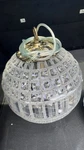 Elegant Lighting Olivia 1-LIGHT Crystal Round Pendant, French Gold, Hardwired. Fixed Price $132.22.